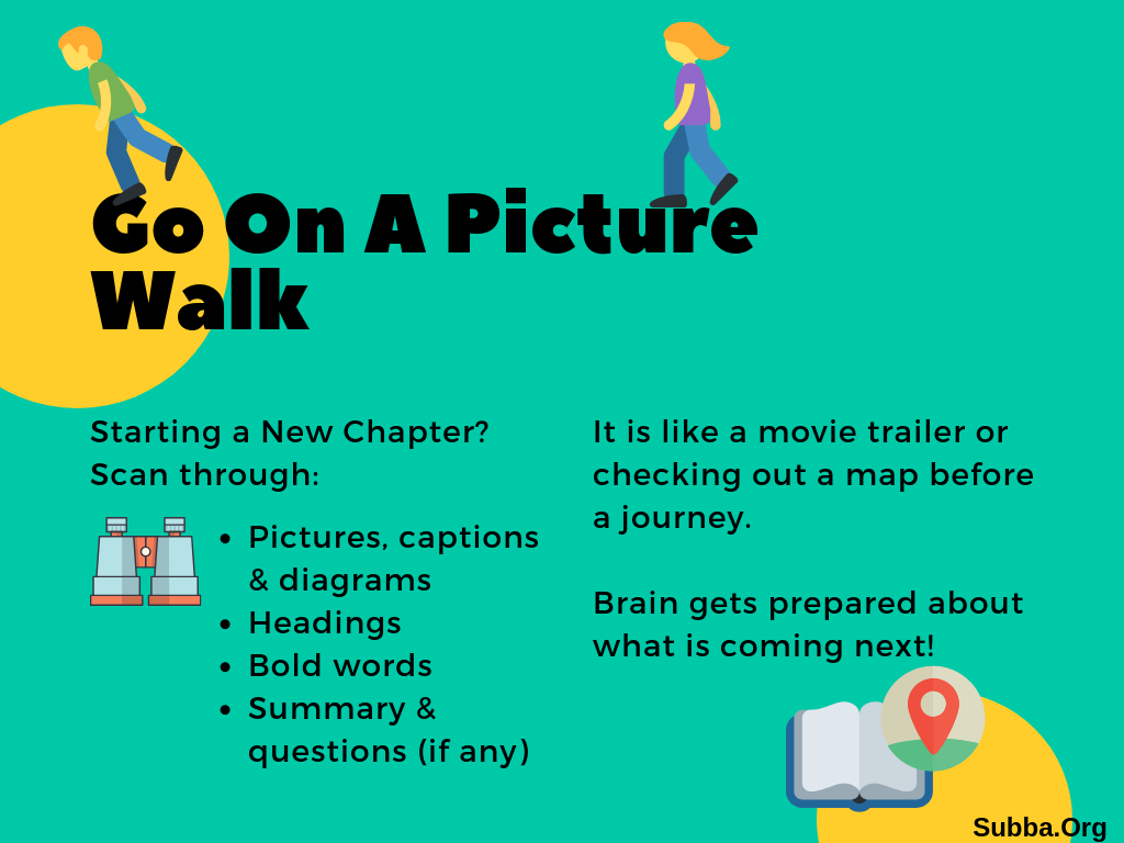 Picture Walk Concept (Barbara Oakley)